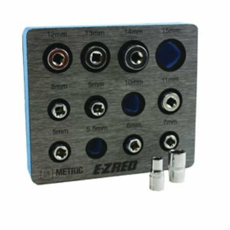 EZRED 0.25 in. Metric Magnetic Socket Holder EZR-SHM14